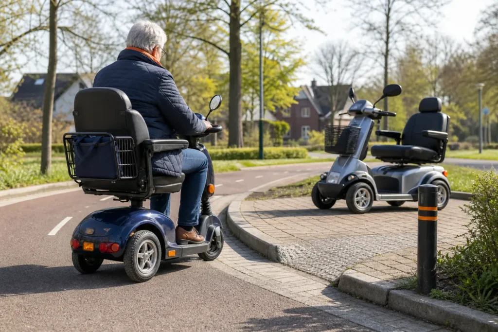 3-wiel of 4-wiel scootmobiel