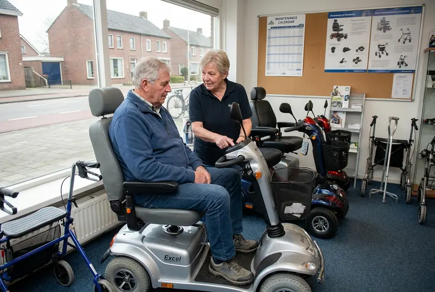 Excel scootmobiel occasion