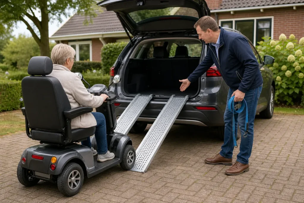 scootmobiel auto vervoeren