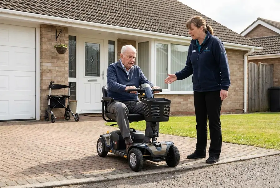 Scootmobiel Borne