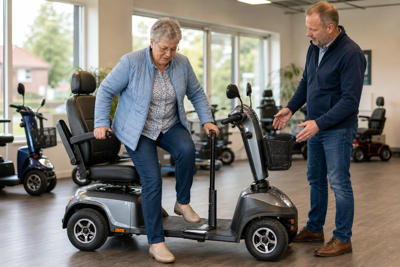scootmobiel lage instap