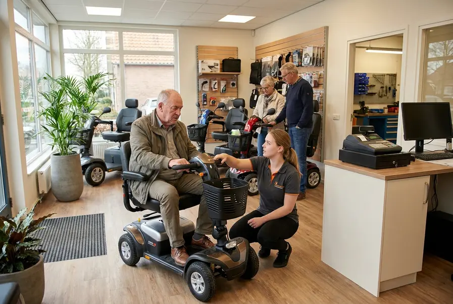 scootmobiel met garantie