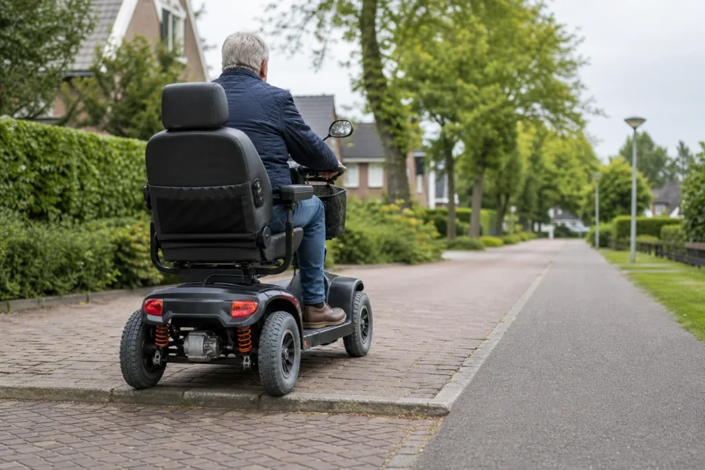 scootmobiel met vering
