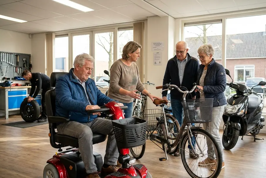 scootmobiel of driewielfiets