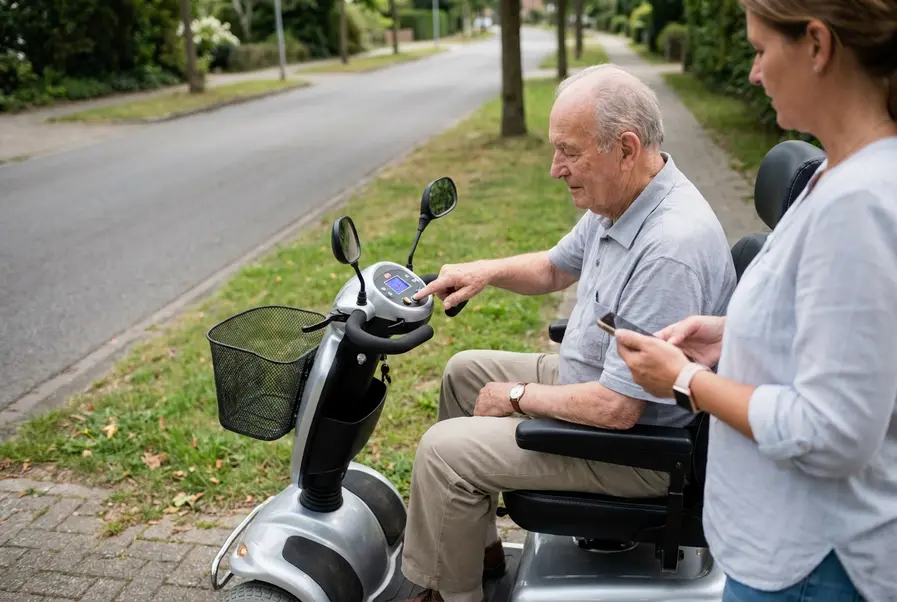 Scootmobiel pech onderweg: wat kunt u het beste doen?