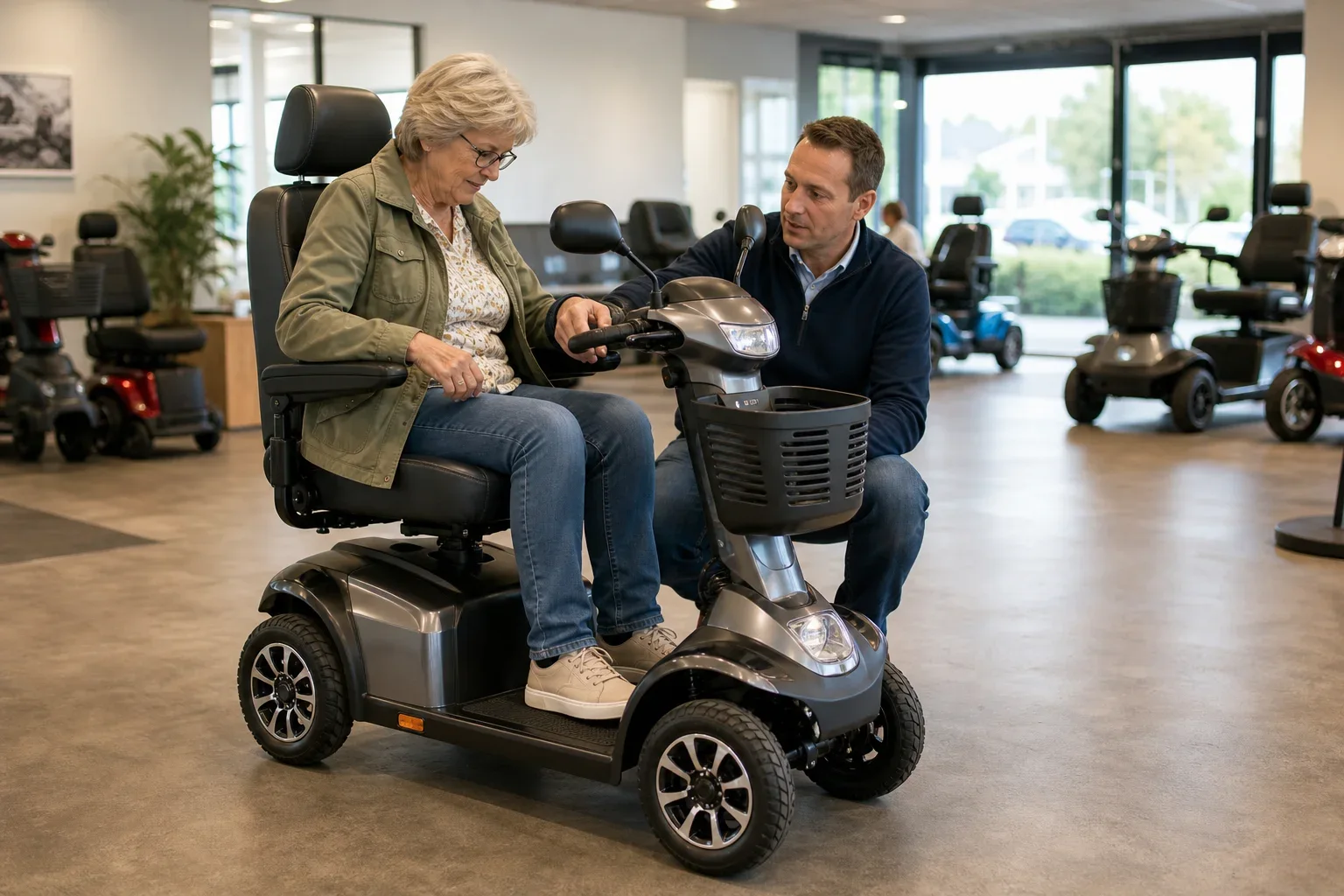 scootmobiel proefrit Ommen