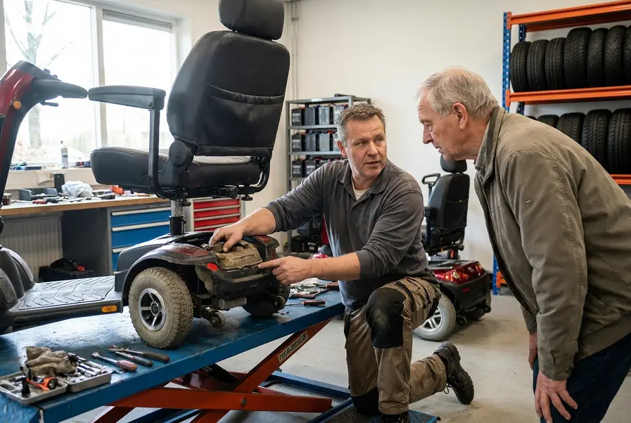 scootmobiel reparatie Almelo