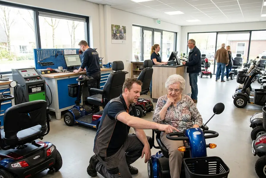 scootmobiel reparatie Hengelo