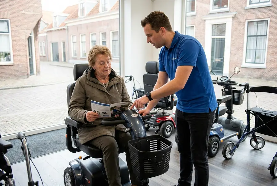 scootmobiel vergoeding gemeente