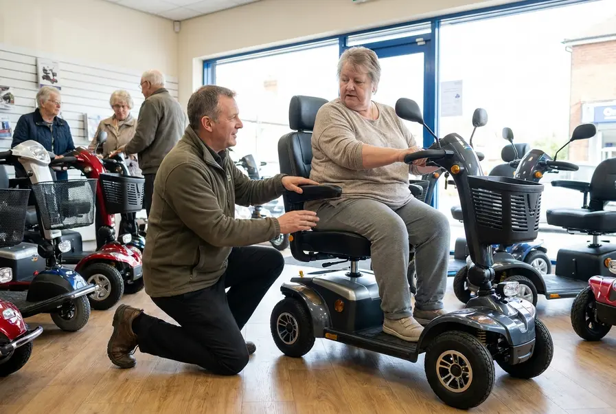scootmobiel voor zware personen