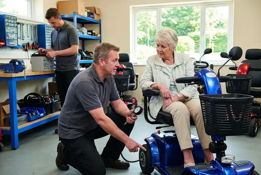 scootmobiel zomeronderhoud