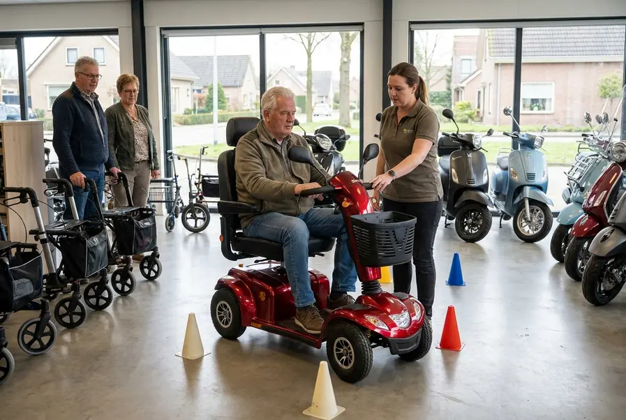 scootmobiel zonder wachttijd