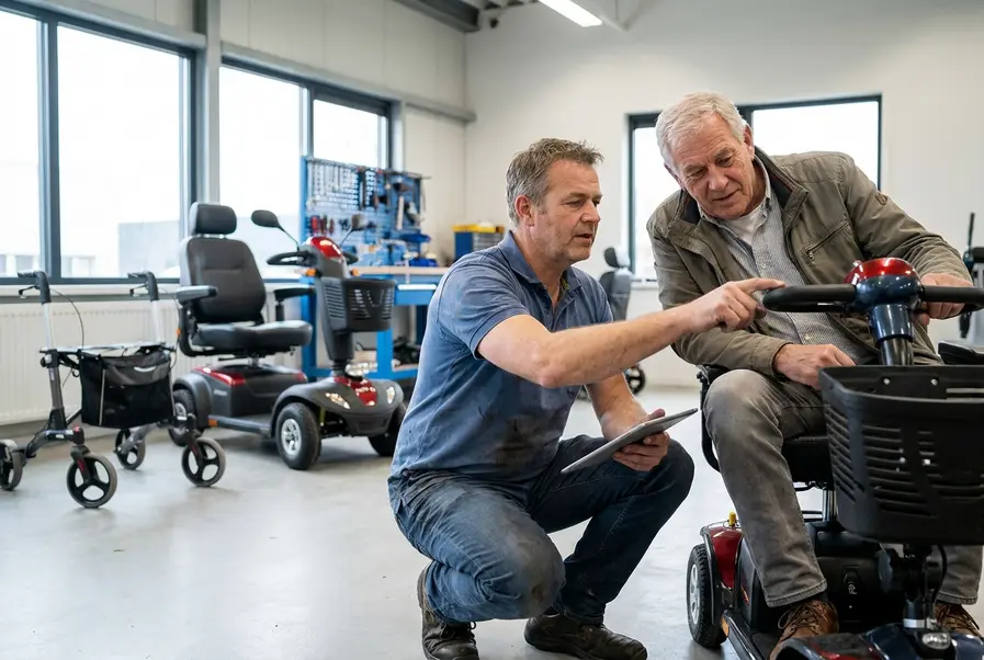 Sterling scootmobiel reparatie