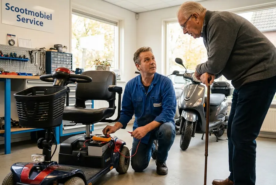 tweedehands scootmobiel onderhoud