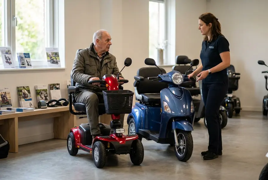 Waar moet u op letten bij het kopen van een scootmobiel?
