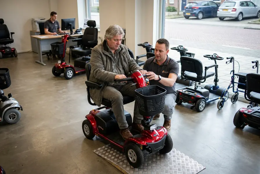 Waarom proefrijden belangrijk is voordat u een scootmobiel koopt